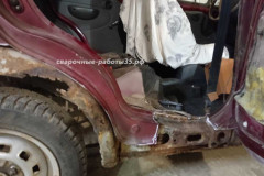 Сварочный ремонт кузова легкового автотранспорта в Вологде, Череповце и Вологодской области