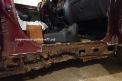 Сварочный ремонт кузова легкового автотранспорта в Вологде, Череповце и Вологодской области
